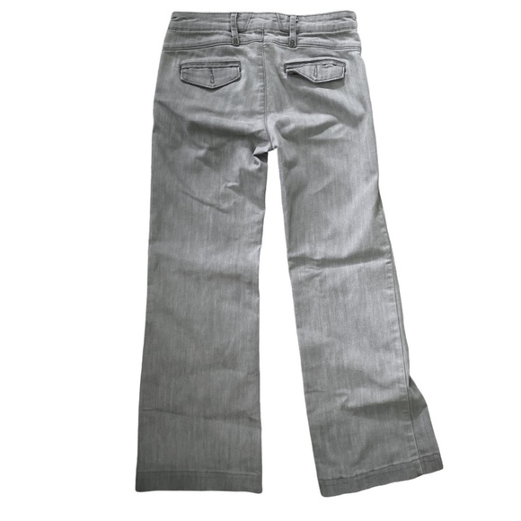 Daughter of The Liberation Anthropologie Gray Wide Leg Jean - Picture 2 of 6